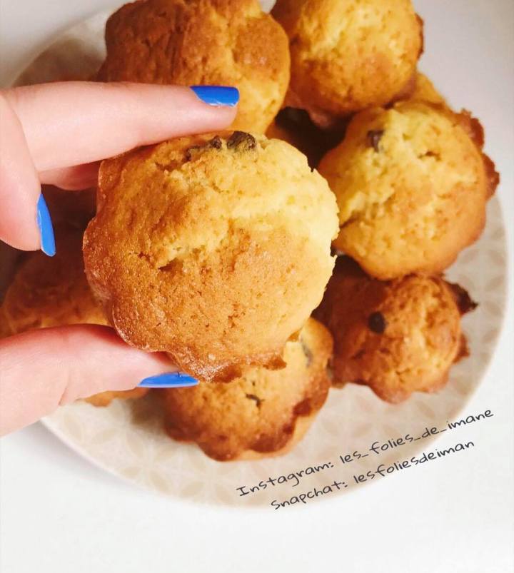 Recette Muffins aux pépites de chocolat YUMMY <3